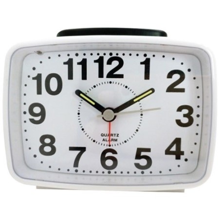 Réveil à quartz silencieux lumière + bip crescendo