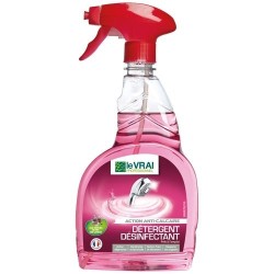 Détergent désinfectant sanitaires 5-en-1 spray 750 ml