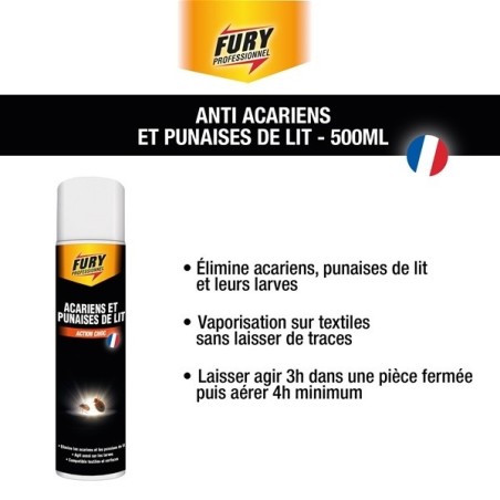 Wyritol anti acarien + punaise 500 ml