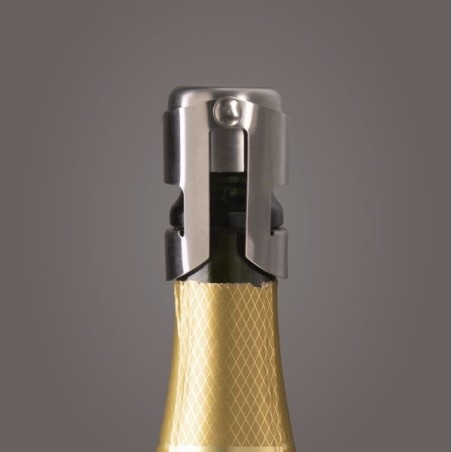 Bouchon à champagne Acier Brossé