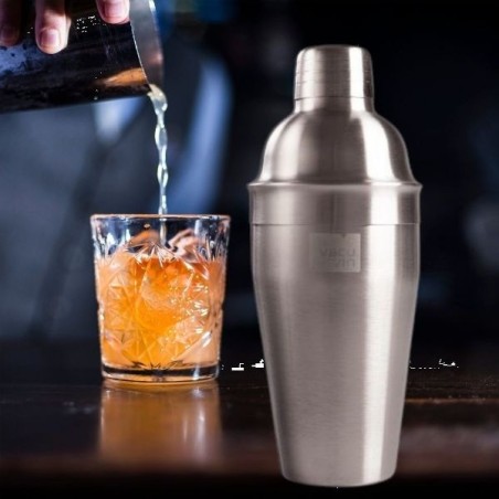 Shaker à cocktail - Acier Brossé