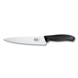Couteau à découper & éminceur 19 cm Noir