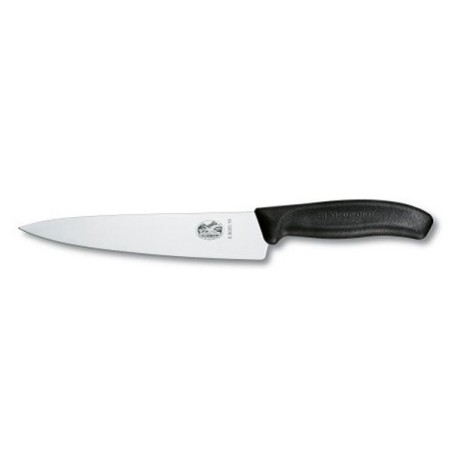 Couteau à découper & éminceur 19 cm Noir