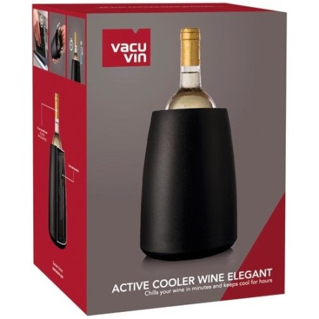 Seau rafraîchisseur à vin Noir - Elegant Cooler