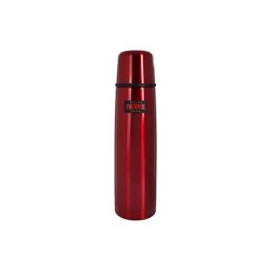 Fbb light/compact bouteille 1l rouge bouchon visser verser d8xh31cm