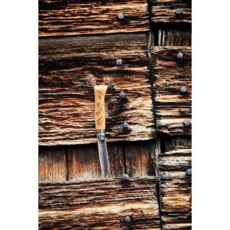 Couteau Ski - Tradition N°8 Gravure Sport