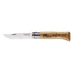 Couteau Sanglier - Tradition N°8 Gravure Animalia