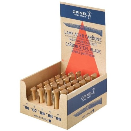 Display de 30 Couteaux de poche fermant - Tradition Carbone *