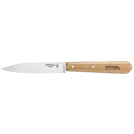 Display de 6 Boîtes de 2 couteaux office 10 cm Hêtre Naturel - N°112 *