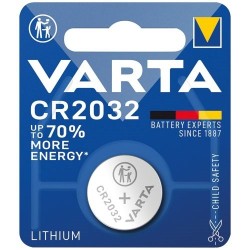 PILE LITHIUM BOUTON CR2032 BLISTER DE 1