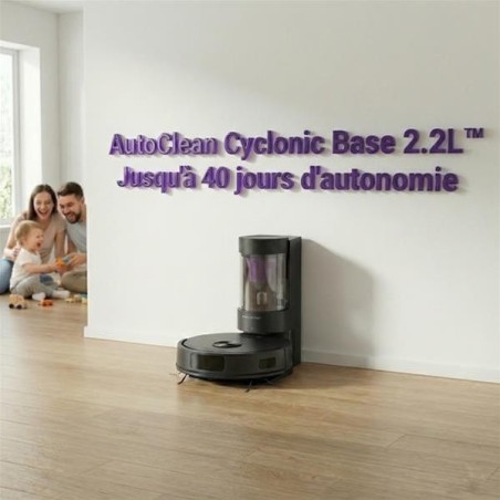 Aspirateur robot laveur connecté - CYBERFLOWX