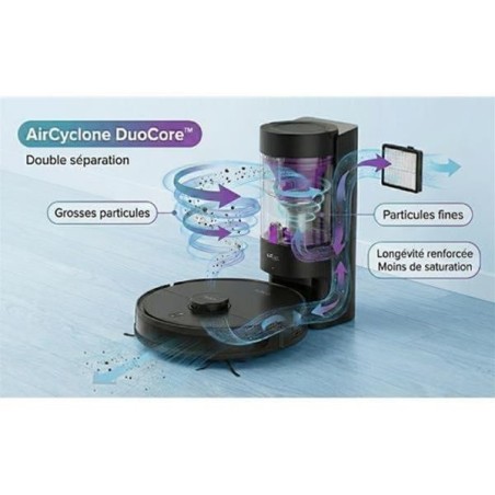 Aspirateur robot laveur connecté - AIRFLOWX