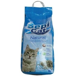Litière chat sepicat nature 16l