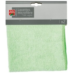 lavette microfibre toutes surfaces X 2 BF