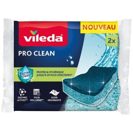 Eponges pro clean x 2
