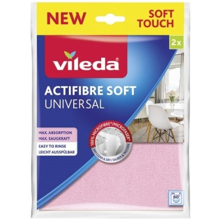 Lavette - Actifibre Soft Universal - lot de 2 - coloris assortis - GSB