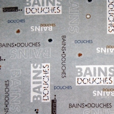 Serpillière tapis bain non tissé 60x90cm assortis