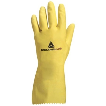Gant ménage latex jaune 8/9