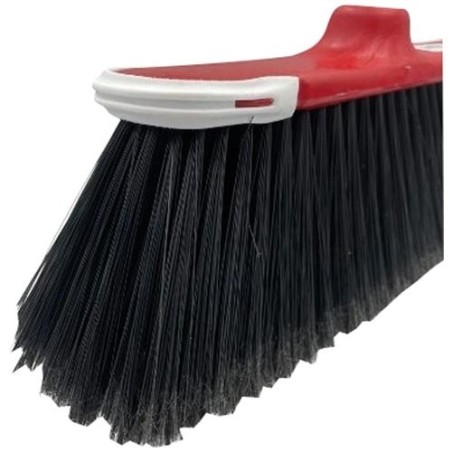 Balai antichoc en fibre noire vinyle 29 cm