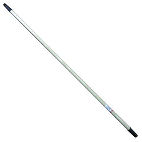 Manche bois brut + embout a vis 1.40m