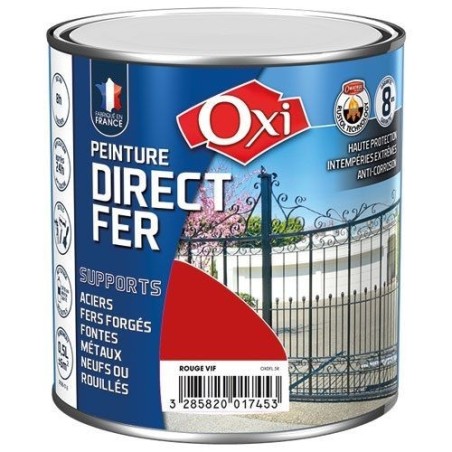 Directe fer lisse rouge vif 0.5l