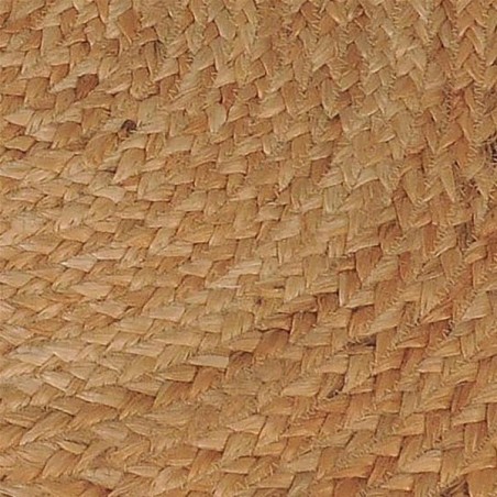 Tapis rond en jute Naturel 80 cm