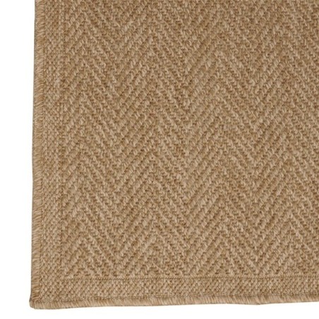 Tapis intérieur extérieur effet jute naturel 160 x 230 cm Beige