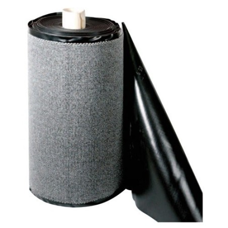 Tapis en rouleau 90 x 250 cm Gris - Cahors Florac