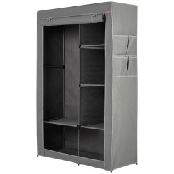 Armoire penderie avec 6 étagères 105x45x161cm