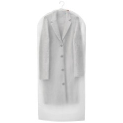 Housse vêtements - Basic - 135 x 60 cm - taille M - gris