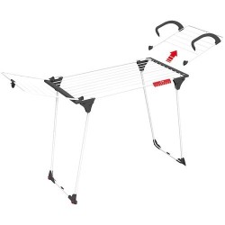Séchoir sur pied avec aile détachable 18 m Premium 2-en-1