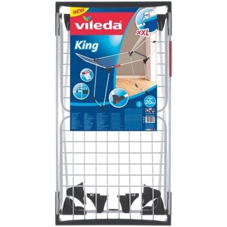 Séchoir horizontal - King - 20 m - blanc - GSB