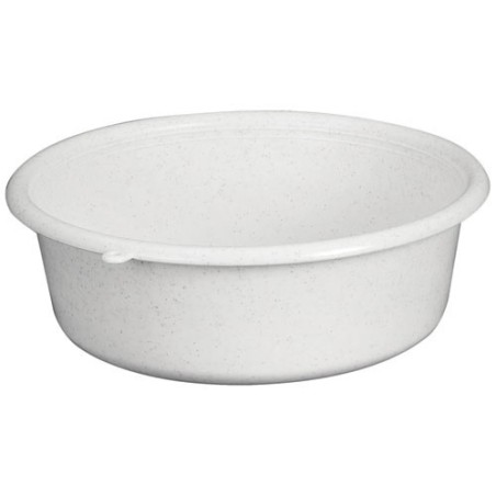Cuvette ronde 32 cm / 5 L Gris Moucheté