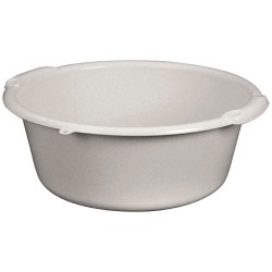 Bassine ronde 36,5 cm / 11 L Gris Moucheté