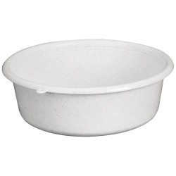 Cuvette ronde 36 cm / 6,5 L Gris Moucheté