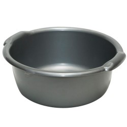 Bassine ronde graduée 36,5 cm / 11 L Gris Silver