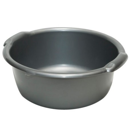 Bassine ronde graduée 36,5 cm / 11 L Gris Silver