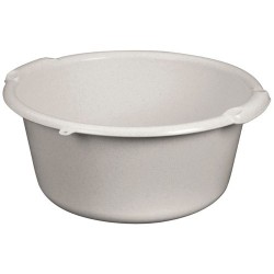 Bassine ronde 41 cm / 14 L Gris Moucheté