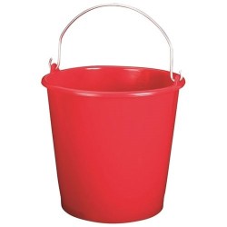 Seau de ménage gradué 5 L - Rouge