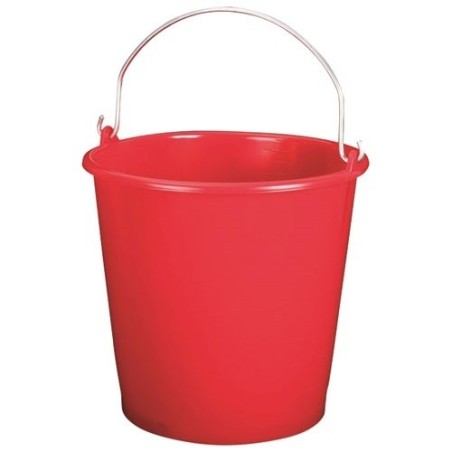 Seau de ménage gradué 5 L - Rouge