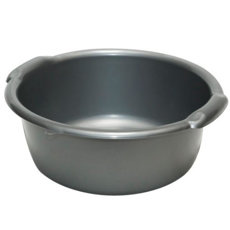 Bassine ronde 44 cm / 20 L Gris Silver