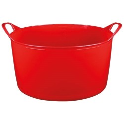 Panier souple multi usages 15l rouge