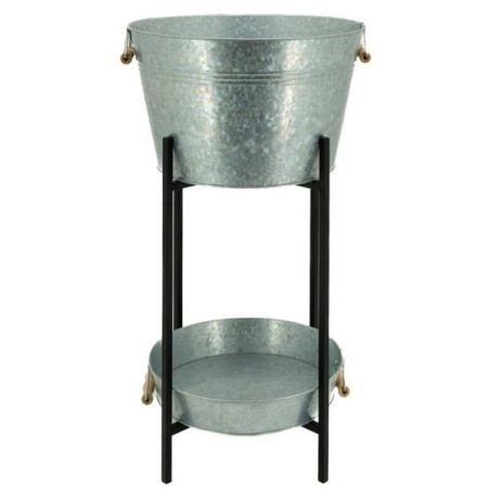 Bassine sur pied h71 cm galva