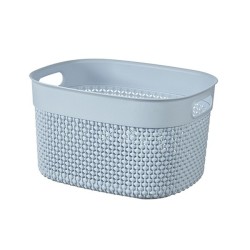 Panier à linge XS 23.5 x 17.5 x h12 cm Bleu claire - Filo