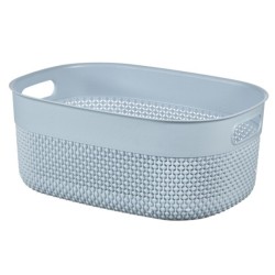 Panier à linge S 27 x 22 x h15 cm Bleu claire - Filo