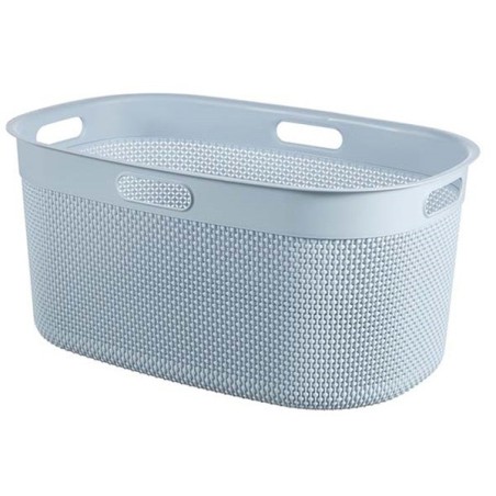 Panier à linge 45 L. 59 x 39 x h27 cm Bleu claire - Filo