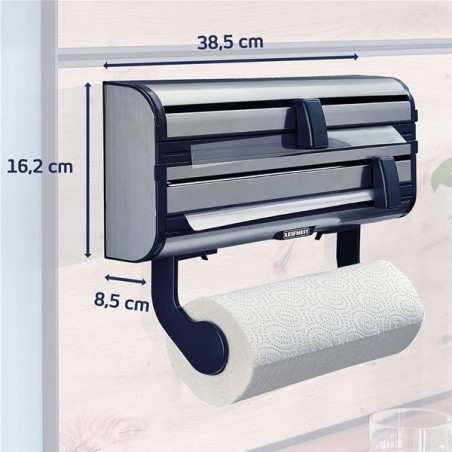 Distributeur triple rlx inox brosse 25793
