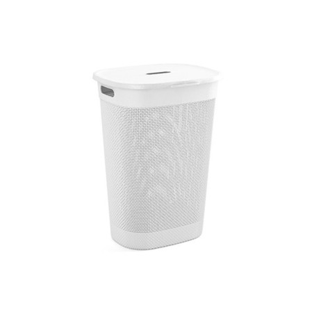 Coffre à linge 55 L. 44 x 35 x h61 cm Blanc - Filo