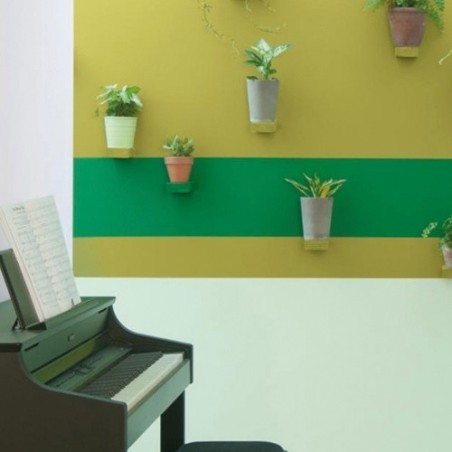 Peinture 1.25 L Crème de Couleur Satin - Blanc