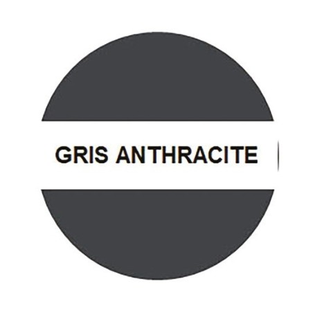 Laque glycéro Satin multi-supports 0.5 L - Gris Anthracite